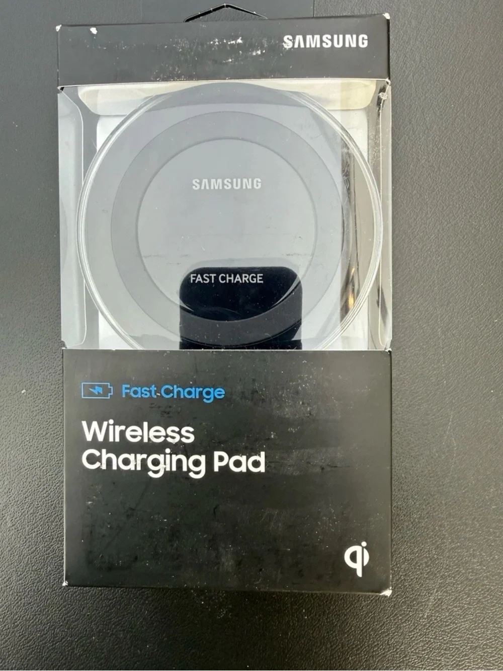 Samsung Black Wireless Fast-Charge Charging Pad